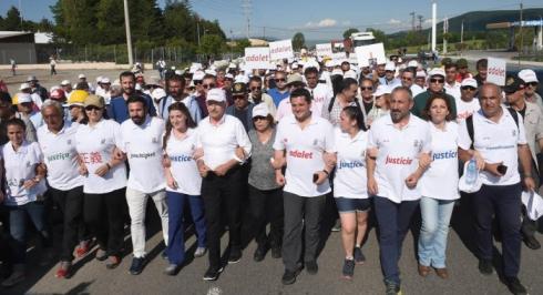 CHP GENEL BAŞKANI KEMAL KILIÇDAROĞLU: 9 GÜNDÜR ADIMLARIMA GÜÇ KATAN İNSANLARIN UMUTLARIDIR