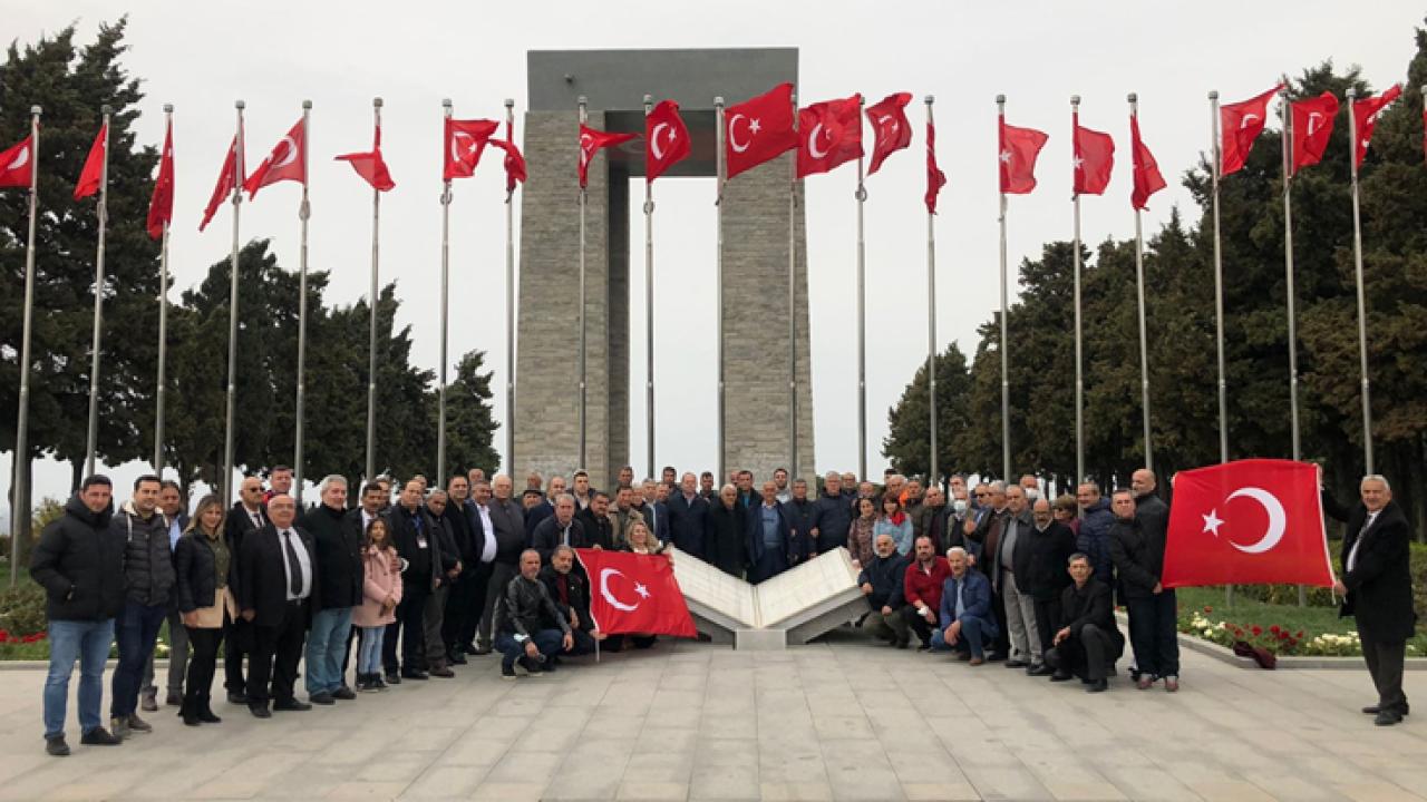 Şehit yakınları, gaziler ve muhtarlar için Çanakkale gezisi