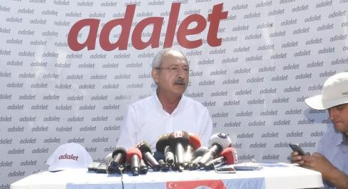 CHP GENEL BAŞKANI KEMAL KILIÇDAROĞLU’NUN ADALET YÜRÜYÜŞÜ’NÜN 14. GÜNÜNDE YÜRÜYÜŞ ÖNCESİ YAPTIĞI AÇIKLAMA  (28 HAZİRAN 2017)