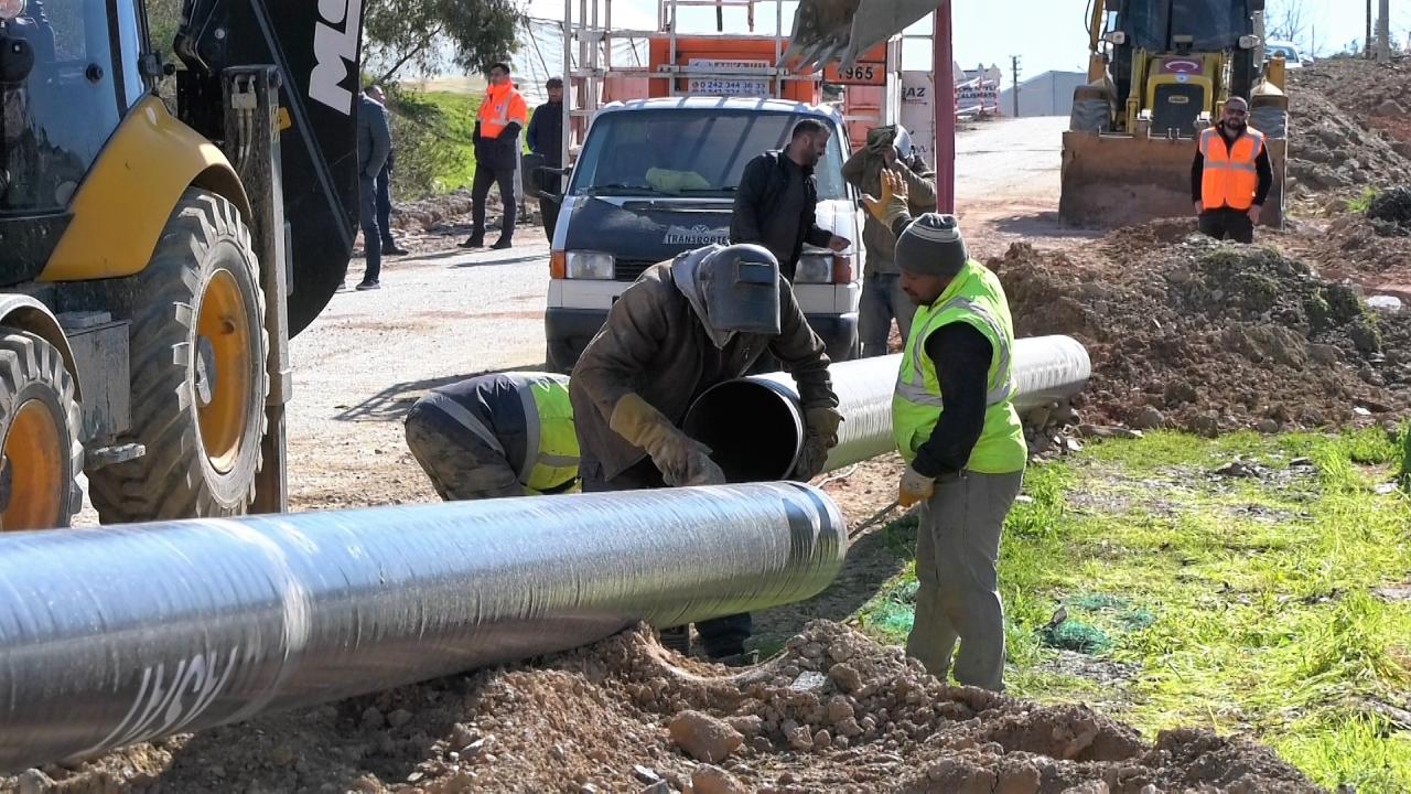 Büyükşehir Belediyesi Alanya’nın eskiyen içme suyu alt yapısını yeniliyor 55 milyonluk yatırım