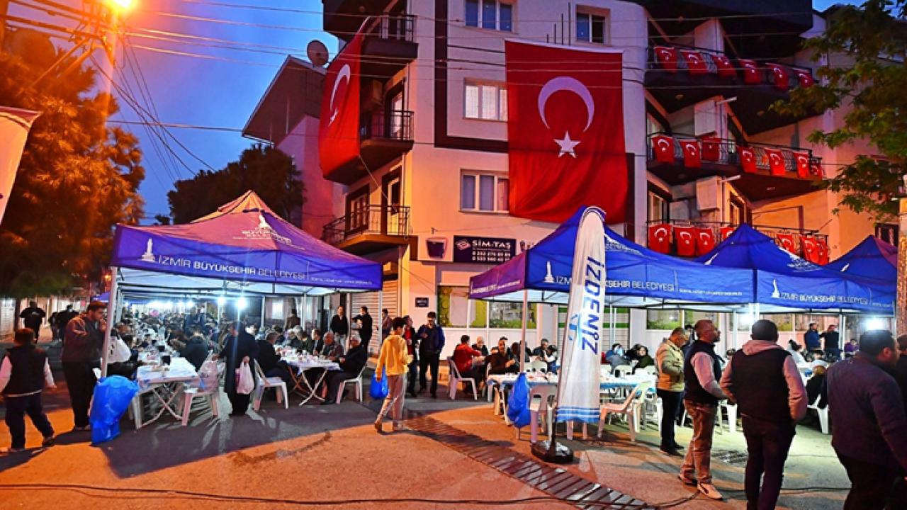 İZDENİZ personelinden bin kişilik iftar