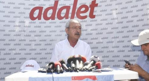 CHP GENEL BAŞKANI KEMAL KILIÇDAROĞLU’NUN ADALET YÜRÜYÜŞÜNÜN 21. GÜNÜNDE YÜRÜYÜŞ ÖNCESİ YAPTIĞI AÇIKLAMA (05 TEMMUZ 2017)