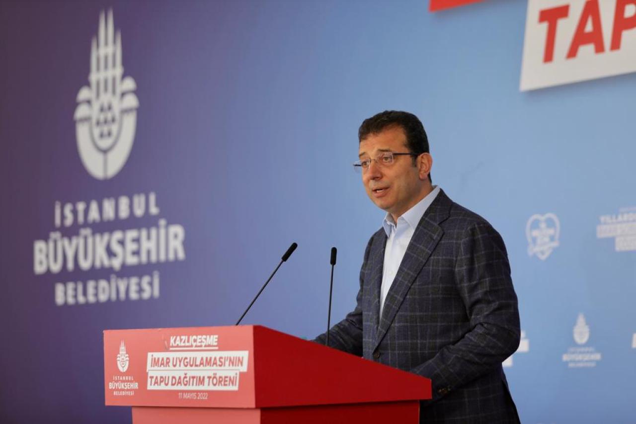 İMAMOĞLU: BU BAŞARIYI YOL ARKADAŞIM TAYFUN KAHRAMAN'A HEDİYE EDİYORUM