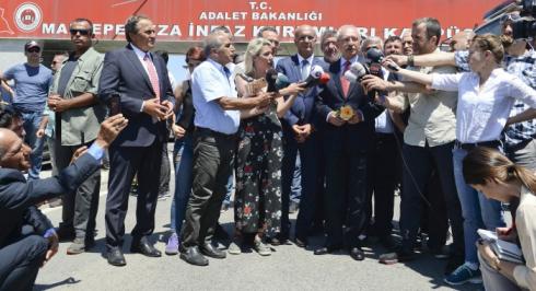 CHP GENEL BAŞKANI KEMAL KILIÇDAROĞLU’NUN ENİS BERBEROĞLU’NU ZİYARETİ SONRASINDA YAPTIĞI AÇIKLAMA (10 TEMMUZ 2017)