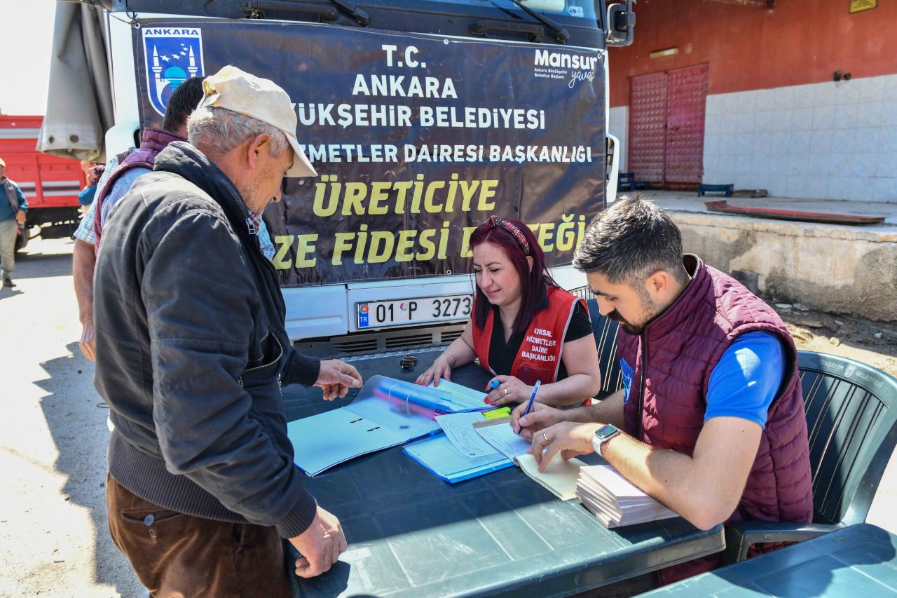 BAŞKENT’TE YERLİ ÜRETİCİYE DESTEK DEVAM EDİYOR