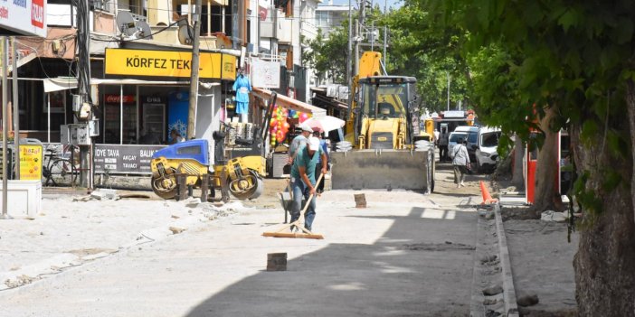 Edremit Belediyesi Fen İşleri Çalışmaları Devam Ediyor