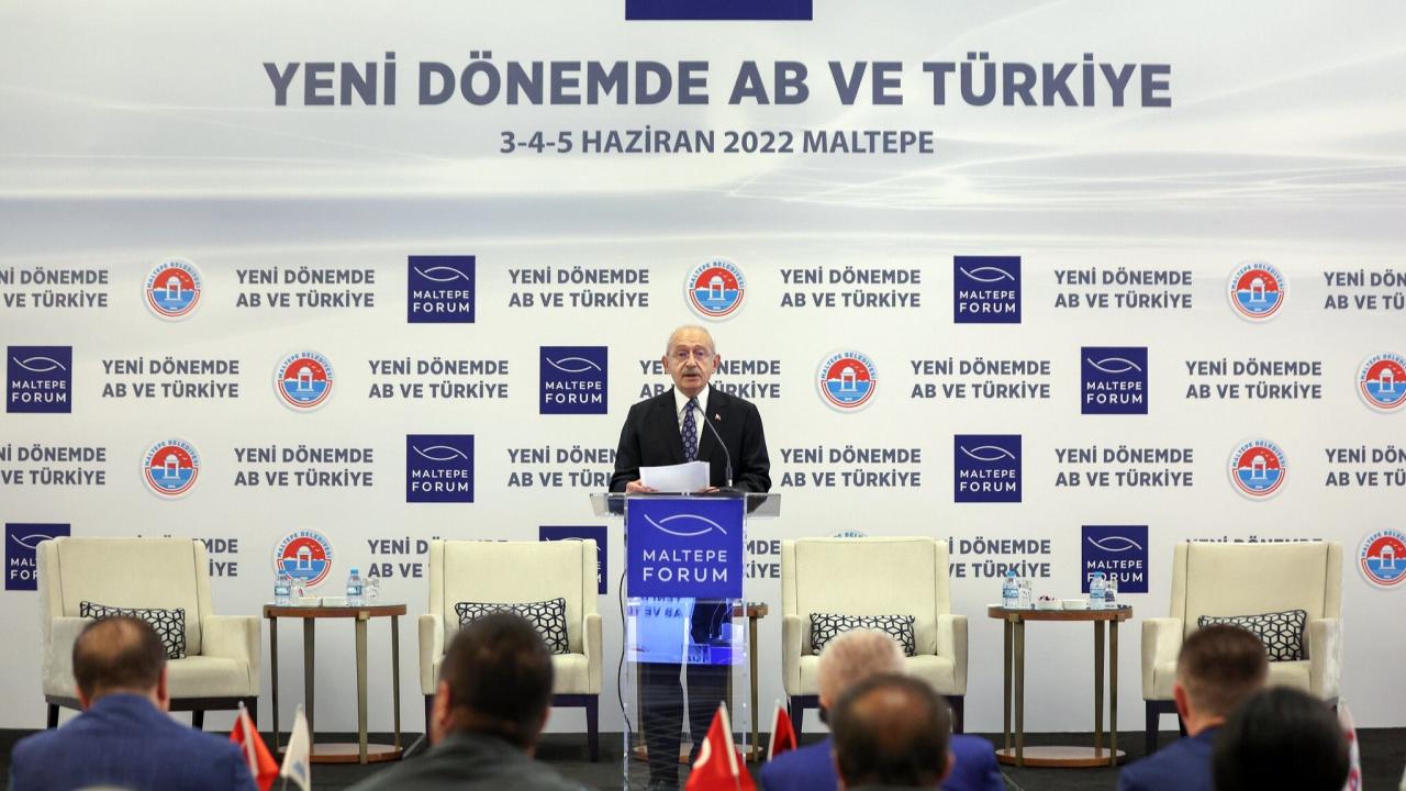 CHP Lideri Kılıçdaroğlu, “Yeni Dönemde Avrupa Birliği ve Türkiye” Toplantısına Katıldı