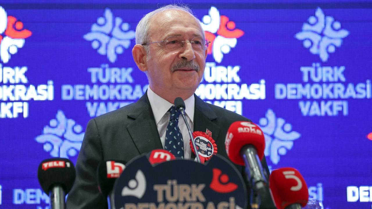 CHP Genel Başkanı Kemal Kılıçdaroğlu, Türk Demokrasi Vakfı Toplantısında Konuştu