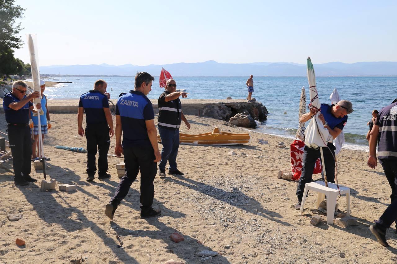 Şezlong Operasyonları Devam Ediyor