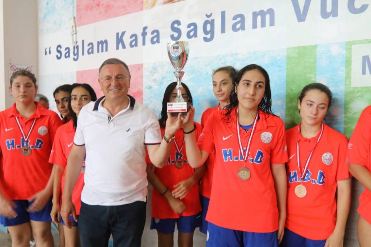 HATAY BÜYÜKŞEHİR BELEDİYESPOR KADIN SU TOPU TAKIMI 1. LİG’E YÜKSELDİ