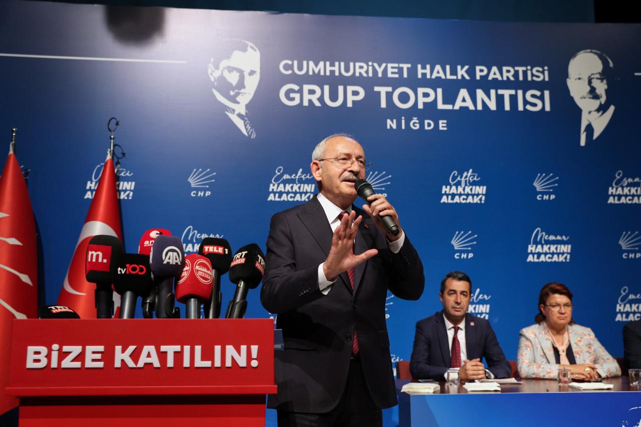 Genel Başkanımız Kemal Kılıçdaroğlu, Niğde'de Düzenlenen CHP Grup Toplantısında Konuştu (23 Ağustos 2022)