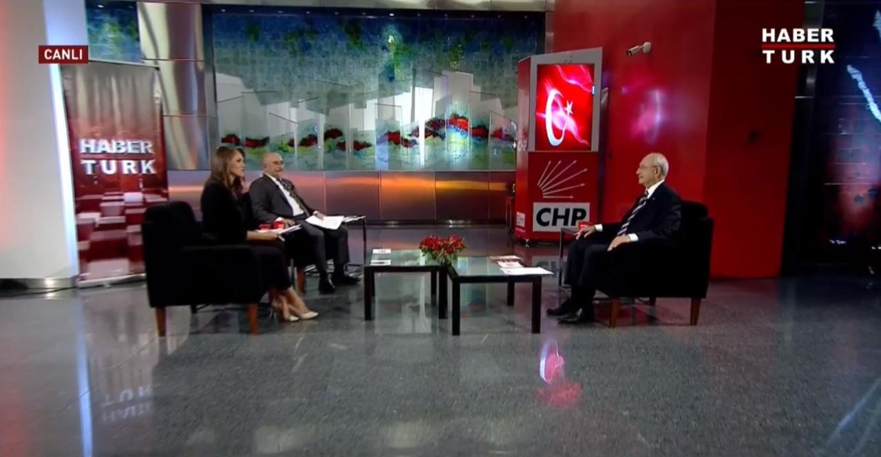 CHP Genel Başkanı Kemal Kılıçdaroğlu, Habertürk TV’de “Olaylar Ve Görüşler” Canlı Yayınına Katıldı (27 Ağustos 2022)