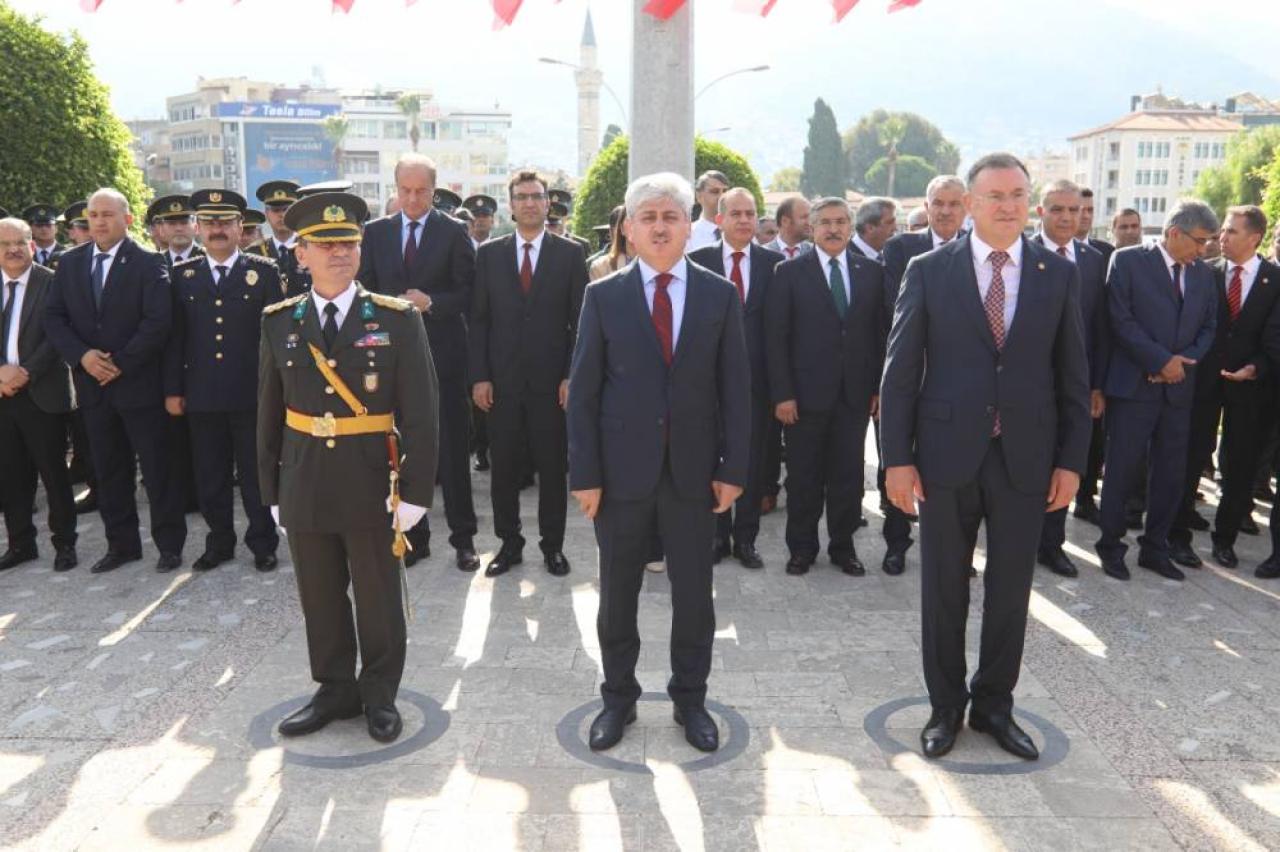 30 AĞUSTOS ZAFER BAYRAMI HATAY’DA TÖRENLERLE KUTLANDI