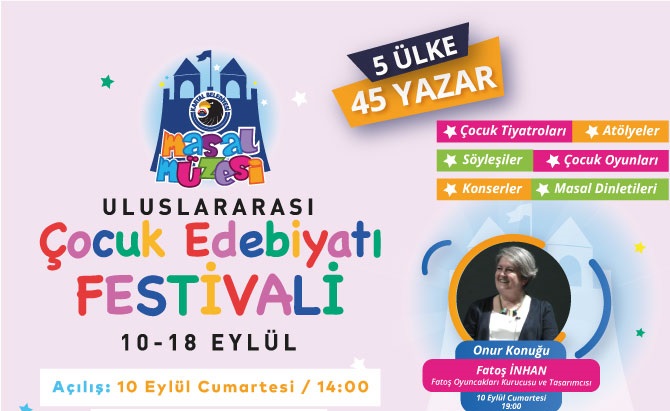 ULUSLARARASI ÇOCUK EDEBİYATI FESTİVALİ KARTAL’DA BAŞLIYOR