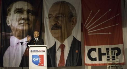 CHP GENEL BAŞKANI KEMAL KILIÇDAROĞLU, CHP STRASBOURG BİRLİĞİ TARAFINDAN DÜZENLENEN PROGRAMDA PARTİLİLERE HİTAP ETTİ