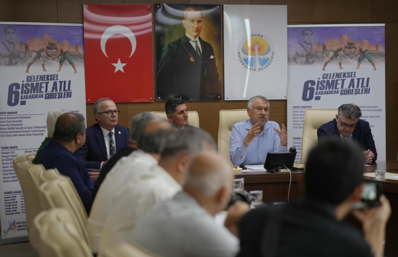 Başkan Zeydan Karalar, “İsmet Atlı’nın Adını Yaşatacağız, Ata Sporumuzu Güçlendireceğiz.”