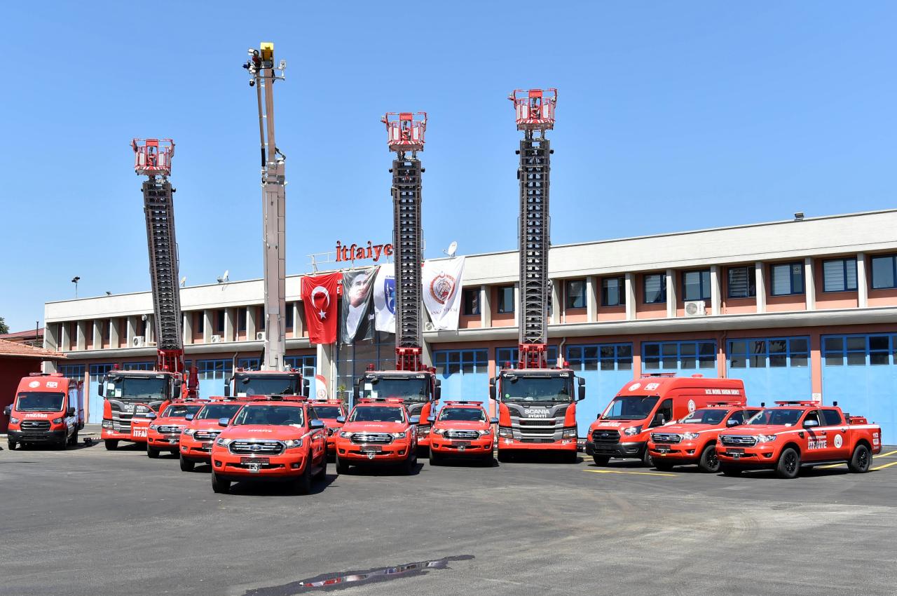 ANKARA İTFAİYESİ YENİLENEN GÜÇLÜ KADROSU İLE BAŞKENTLİLERİN YANINDA