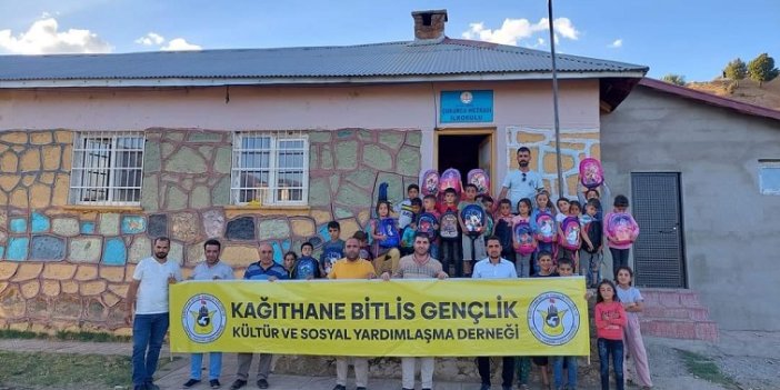 Kâğıthane Bitlis Gençlik Derneği’nden Eğitime Destek