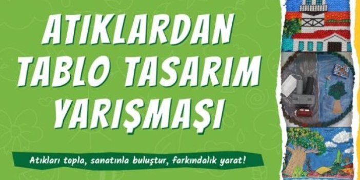 Kartal Belediyesi’nin ‘Atıklardan Tablo Tasarım Yarışması’ Başladı