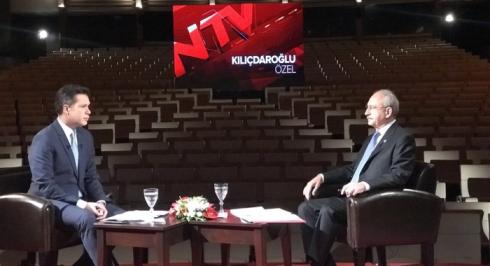 CHP GENEL BAŞKANI KEMAL KILIÇDAROĞLU, NTV’DE “KILIÇDAROĞLU ÖZEL” PROGRAMINDA GÜNDEME İLİŞKİN DEĞERLENDİRMELERDE BULUNDU (19 ARALIK 2017)