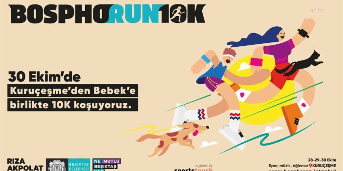 BOSPHORUN 10K PARKURU 30 EKİM’DE BEŞİKTAŞ’TA KOŞULACAK