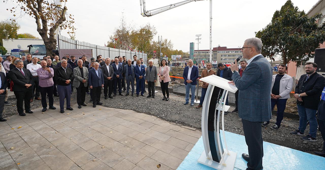 SALİHA TUNÇ AİLE SAĞLIĞI MERKEZİ VE ANAOKULU’NUN TEMELİNİ ATTIK