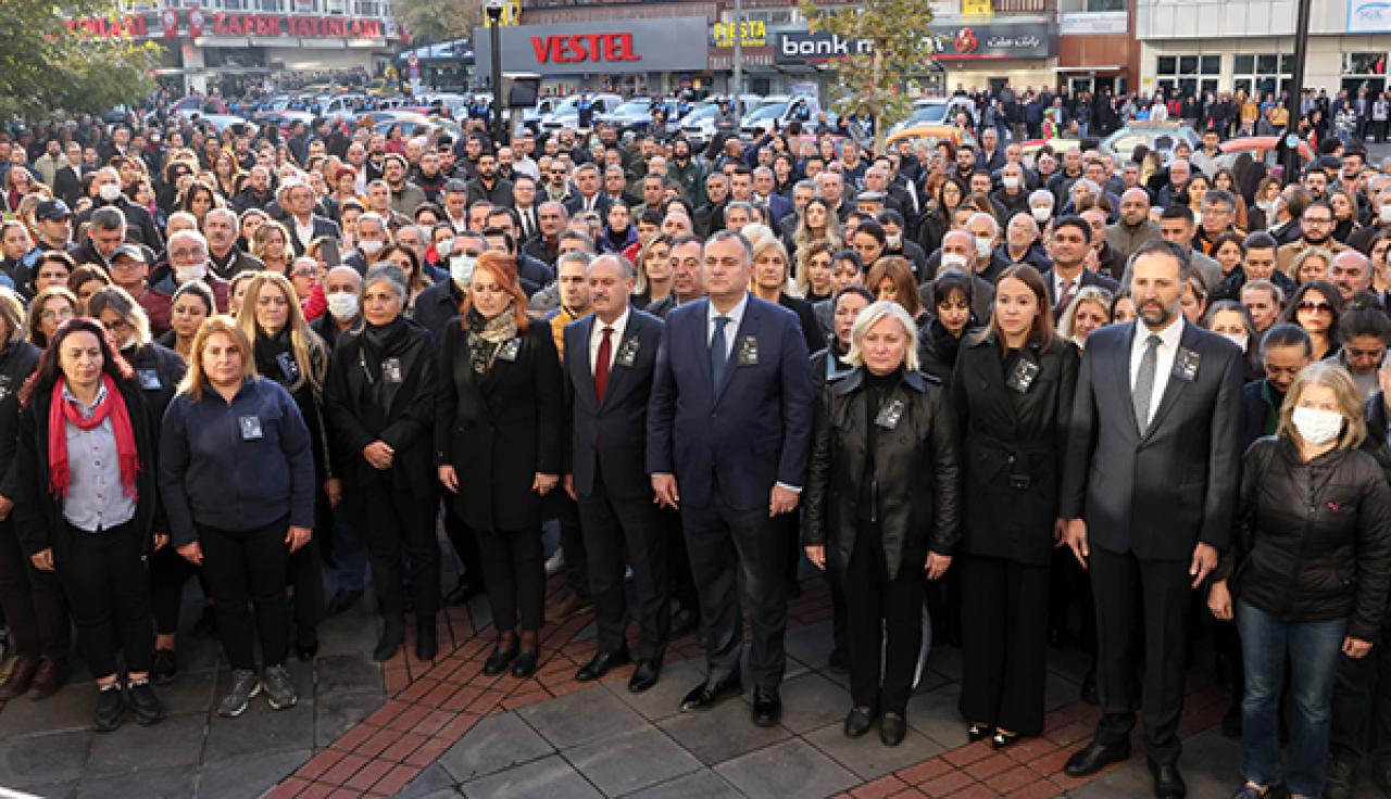 Çankaya Atasını Andı