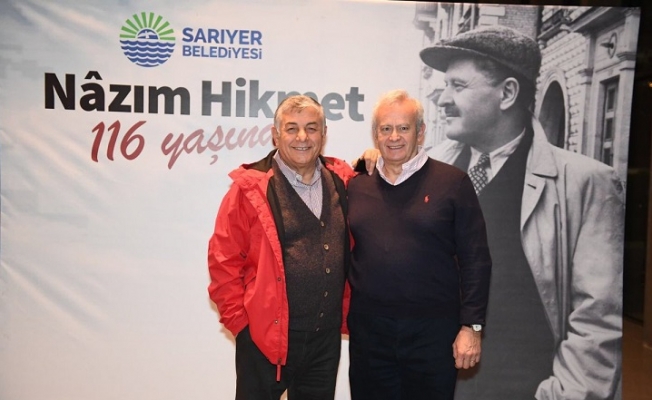 Nazım Hikmet 116 Yaşında Sarıyer’de Anıldı