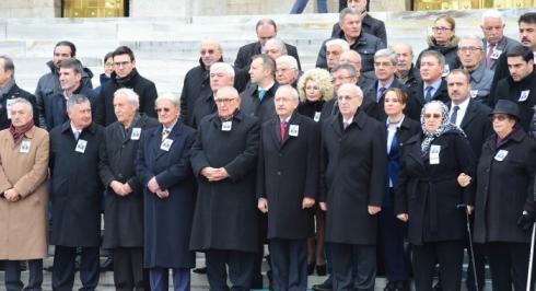 CHP GENEL BAŞKANI KEMAL KILIÇDAROĞLU, DEVLET ESKİ BAKANI LÜTFÜ DOĞAN’IN CENAZE TÖRENİNE KATILDI