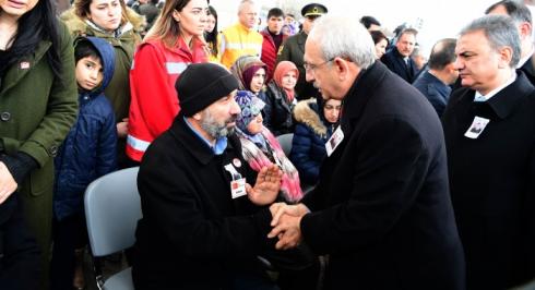 CHP GENEL BAŞKANI KEMAL KILIÇDAROĞLU, ŞEHİT PİYADE ASTSUBAY ÜSTÇAVUŞ MUSA ÖZALKAN’IN CENAZE TÖRENİNE KATILDI