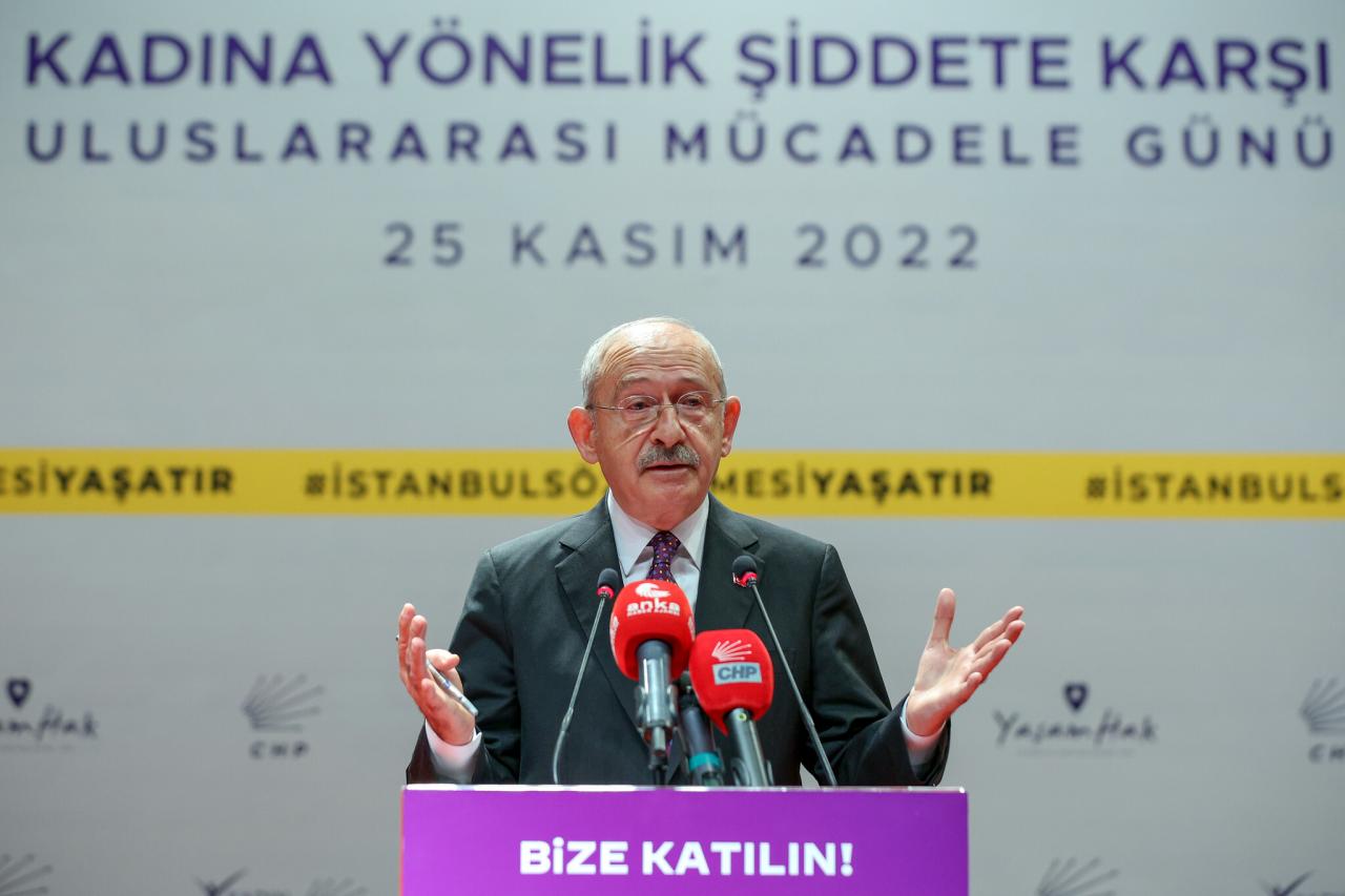 CHP Genel Başkanı Kemal Kılıçdaroğlu: 