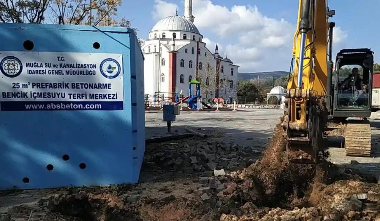 MUSKİ, Yatağan’da 2 bin kişiye kesintisiz içme suyu sağladı