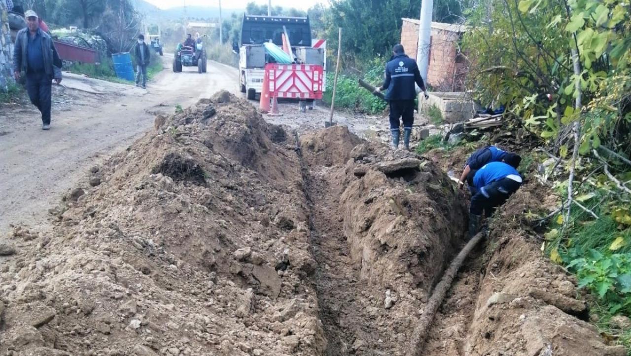 MUSKİ, Milas Çamovalı’da içme suyu çalışmalarını tamamladı