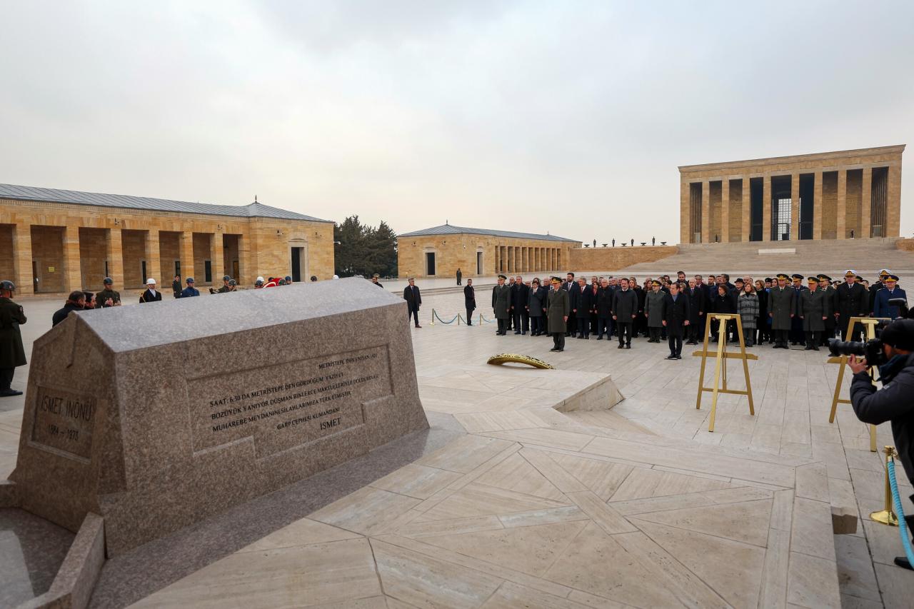 CHP Genel Başkanı Kemal Kılıçdaroğlu, II. Cumhurbaşkanımız İsmet İnönü’yü Anma Törenine Katıldı