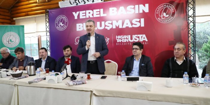 Başkan Usta Yerel Basın Mensuplarını Ağırladı