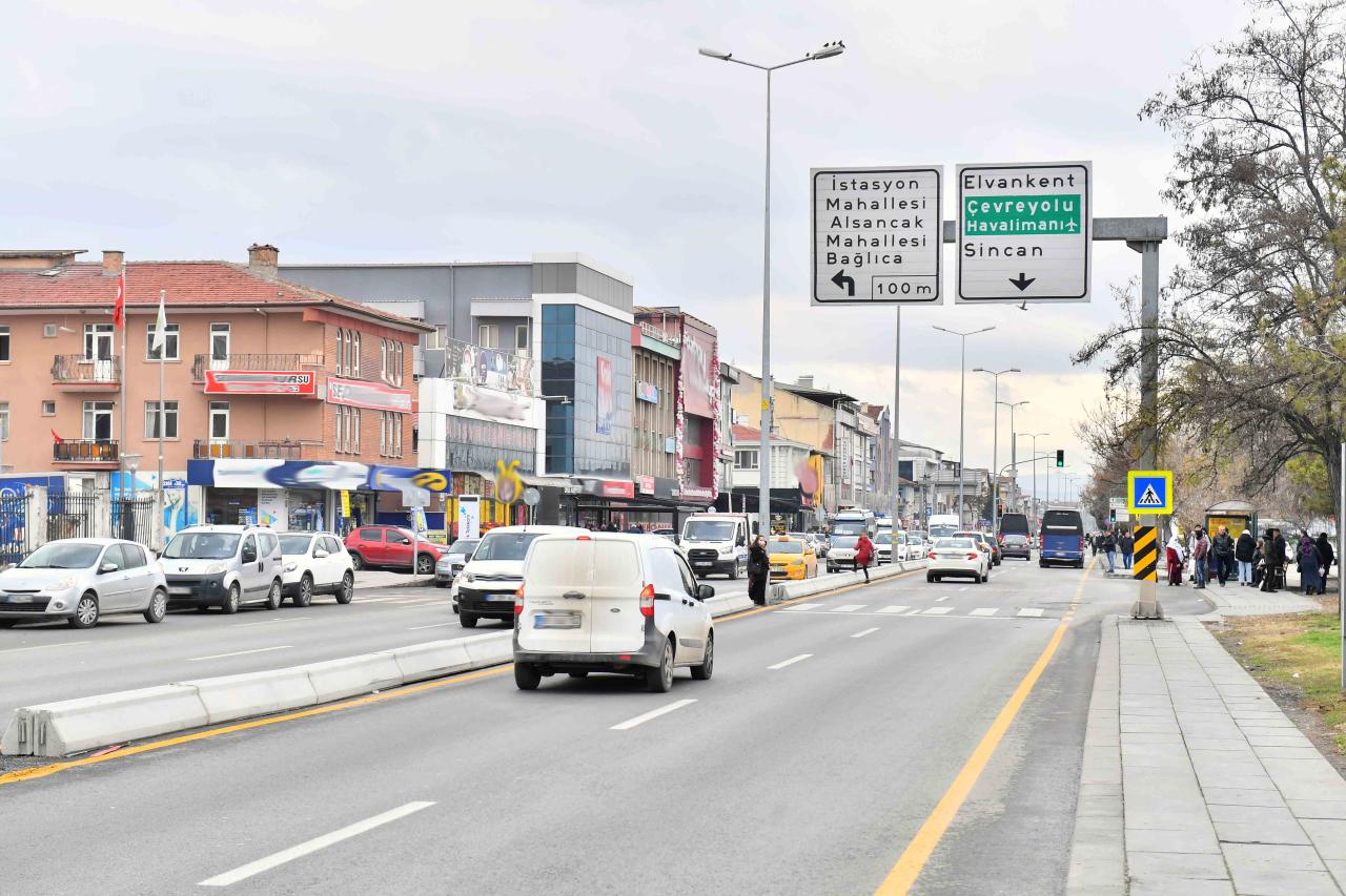 528 MİLYONLUK DEV YATIRIM: İSTASYON CADDESİ BAŞKENTLİLERİN HİZMETİNDE