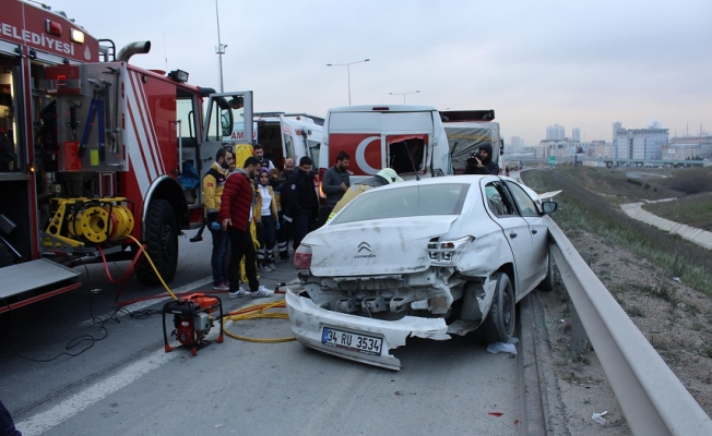 Başakşehir'de Trafik Kazası