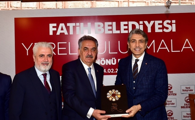 Fatih Yerel Buluşmalar Toplantısına Hayati Yazıcı da Katıldı