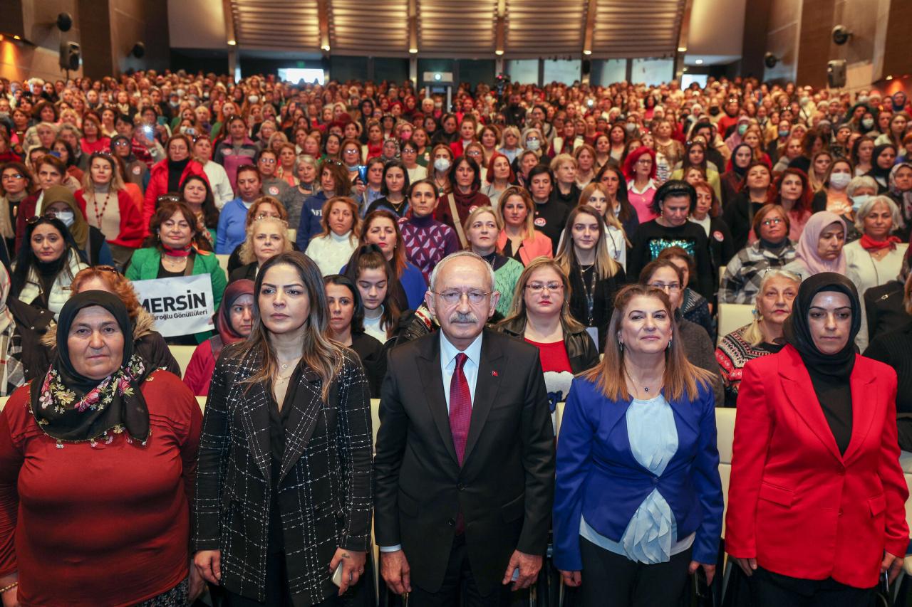 CHP Genel Başkanı Kemal Kılıçdaroğlu, Ev Hanımı “Kılıçdaroğlu Gönüllüleri” İle Bir Araya Geldi