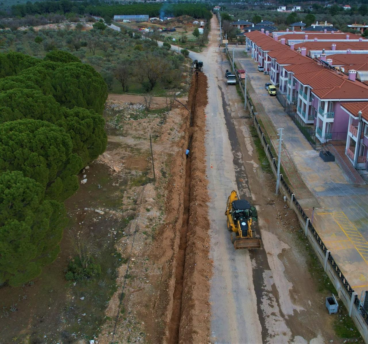 MUSKİ, Ortaköy Mahallesi’ne ilave içme suyu hattı yapıyor