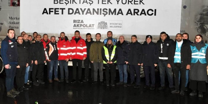 BEŞİKTAŞ’IN YARDIM TIRLARI DEPREM BÖLGESİNE DOĞRU YOLA ÇIKTI