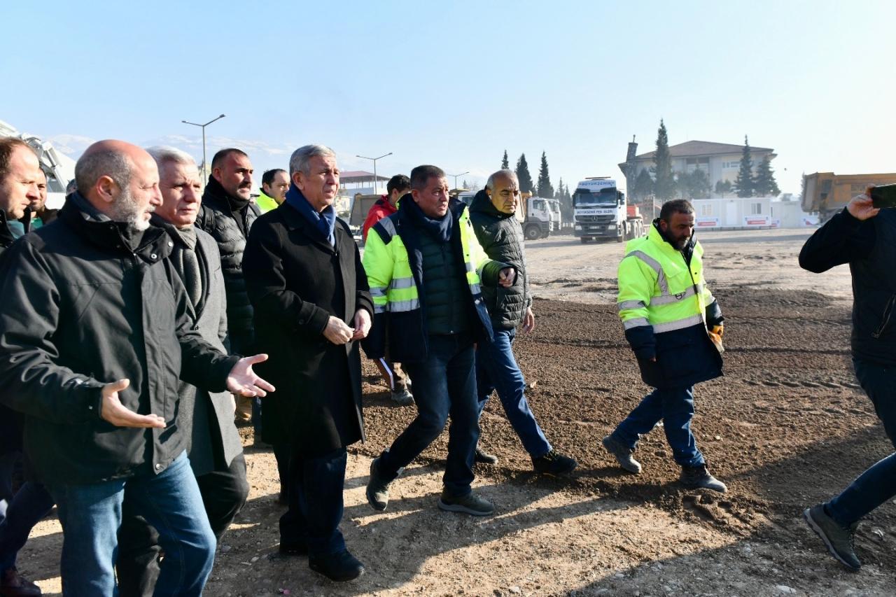 MANSUR YAVAŞ BÖLGEDE: ANKARA BÜYÜKŞEHİR BELEDİYESİ YER TAHSİSİNİN ARDINDAN KAHRAMANMARAŞ'TA YERLEŞKE KURUYOR