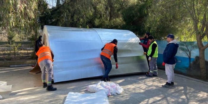 Kartal Belediyesi Hatay’da Afet Koordinasyon Çadırı Kurdu