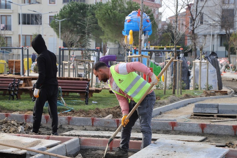 Karlıktepe’deki Spor Parkı Projesinde Sona Yaklaşıldı