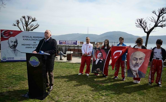 Mehmet Akif Ersoy,Sarıyer’de anıldı