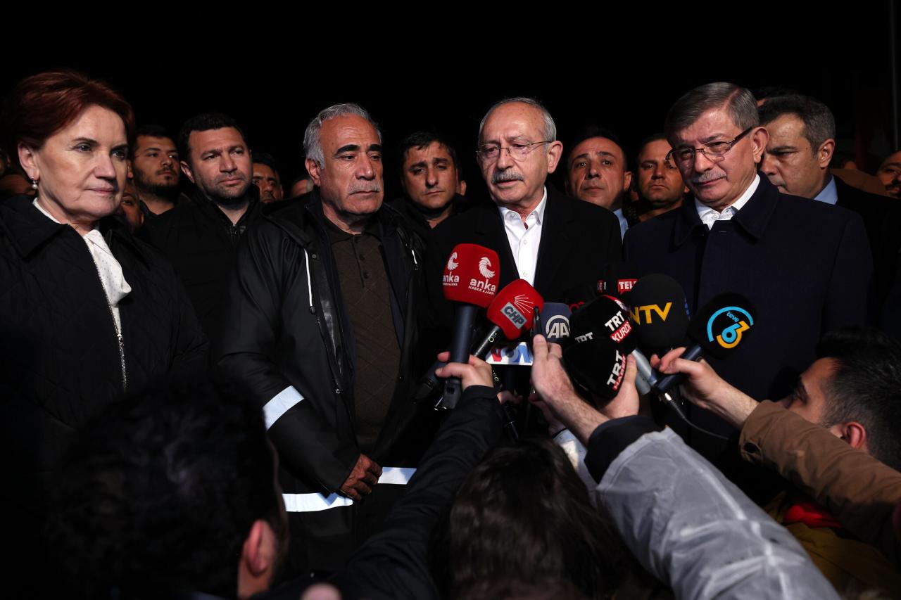 CHP Genel Başkanı ve Cumhurbaşkanı Adayı Kemal Kılıçdaroğlu, Afet Bölgesi Şanlıurfa'da