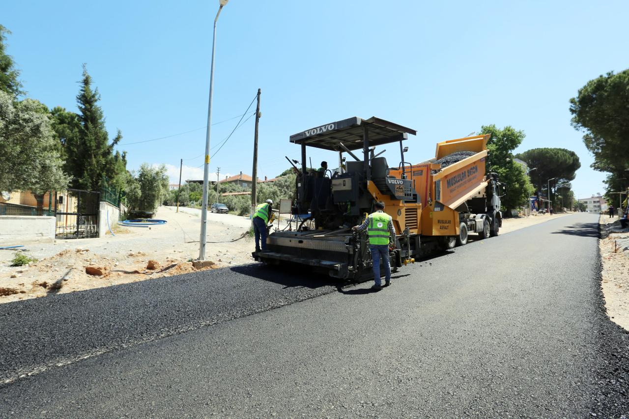 Büyükşehir Belediyesinden Kırsal Mahalle Yollarında İyileştirme Çalışması