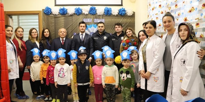 Kartallı Kreş Öğrencileri Polislerle Buluştu