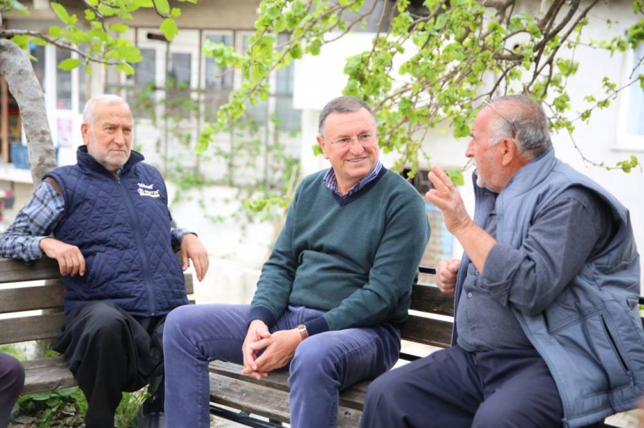 LÜTFÜ SAVAŞ ALTINÖZÜLÜ HEMŞEHRİLERİ İLE BULUŞTU