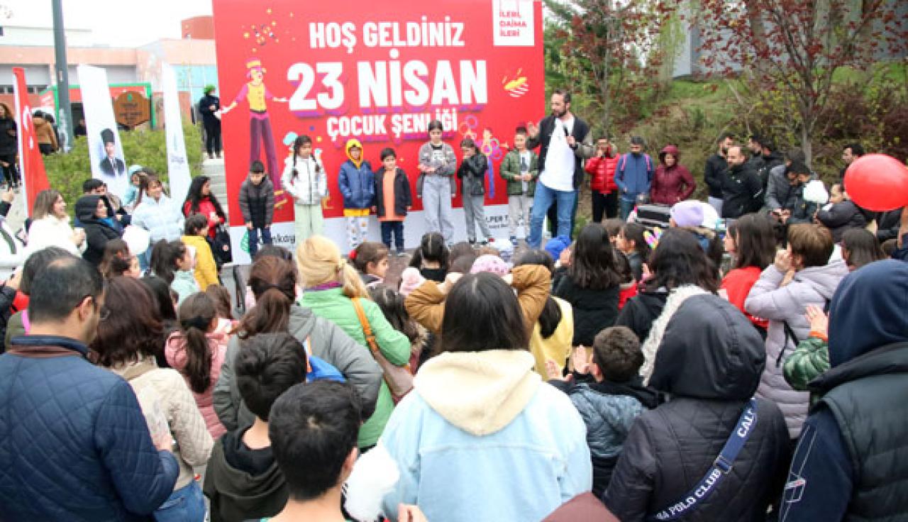 Çocuklar, 23 Nisan Çocuk Şenliği İle Final Yaptı